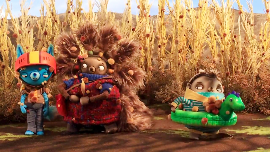 انیمیشن جزیره برگ ریزان - فصل 2 قسمت 7 - Mighty Mud Movers Having A Ball